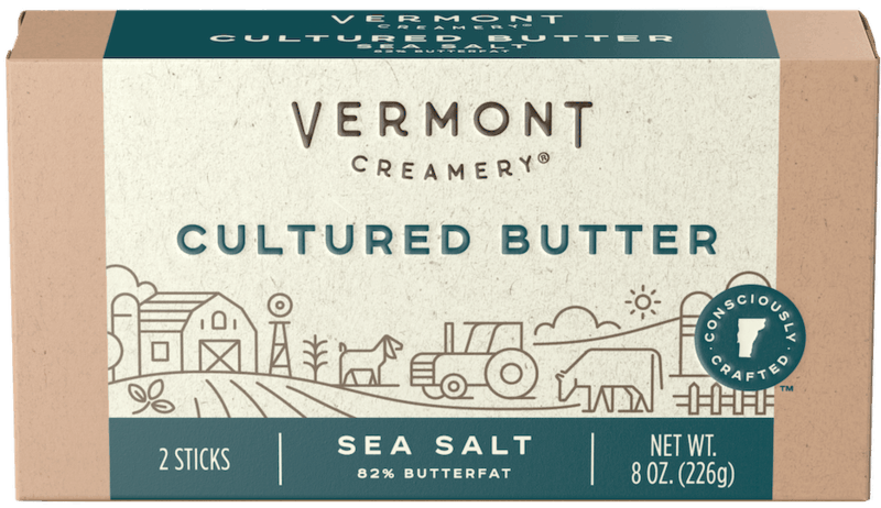 $1.00 for Vermont Creamery® Cultured Butter. Offer available at Walmart.