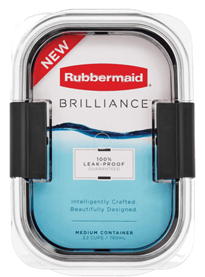 $2.00 for RubbermaidÂ® BRILLIANCE Container. Offer available at multiple stores.