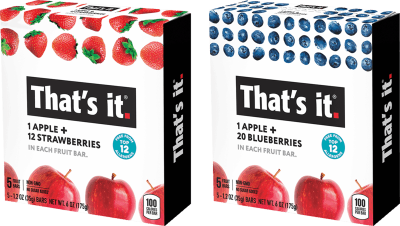 $0.50 for That's it. Nutrition Bars. Offer available at Walmart, Walmart Online.