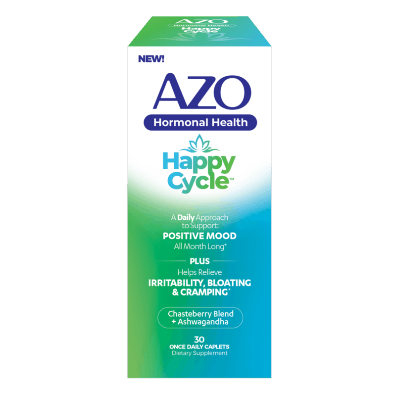 $3.00 for AZO Happy Cycle. Offer available at Target, Walmart, CVS Pharmacy, Walmart Pickup & Delivery, Target Online.