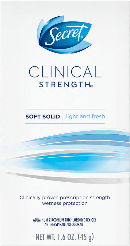 $2.00 for Secret® Clinical Strength Antiperspirant and Deodorant. Offer available at multiple stores.