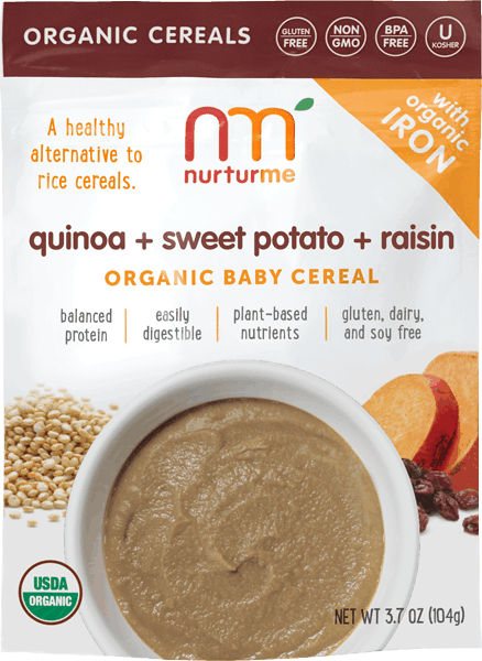 $1.25 for NurturMe Organic Cereals. Offer available at multiple stores.