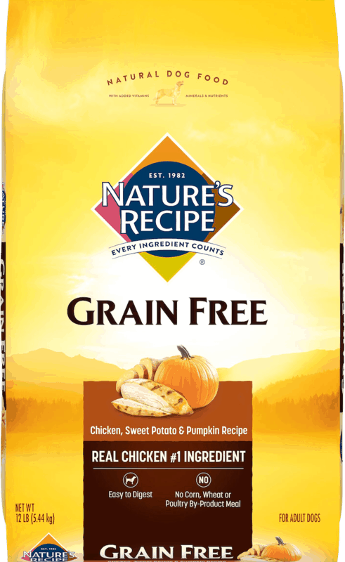 $2.50 for Nature's Recipe Dry Dog Food. Offer available at PetSmart.