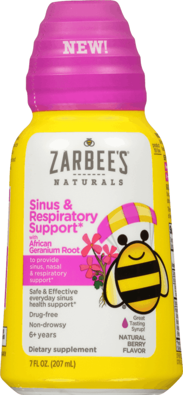 $3.00 for Zarbee's Children's Sinus & Respiratory Support Daytime and Nighttime Liquid. Offer available at Walgreens.