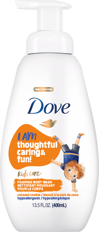 $1.50 for Dove Kids' Care Foaming Body Wash. Offer available at Wegmans.