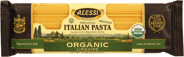 $0.75 for Alessi Organic Linguine. Offer available at multiple stores.