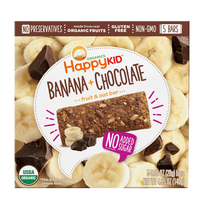 $0.75 for Happy Kid Organics™ Bars. Offer available at Walmart.