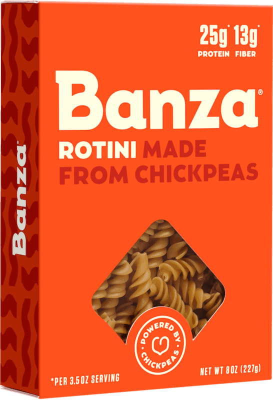 $0.50 for Banza® Pasta. Offer available at multiple stores.