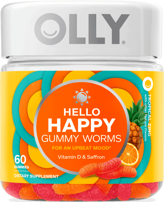 $3.00 for Olly Hello Happy Gummy Worms. Offer available at Target, Target Online.