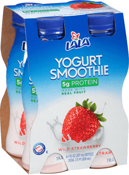 $0.75 for LALA® Yogurt Smoothies. Offer available at Walmart.