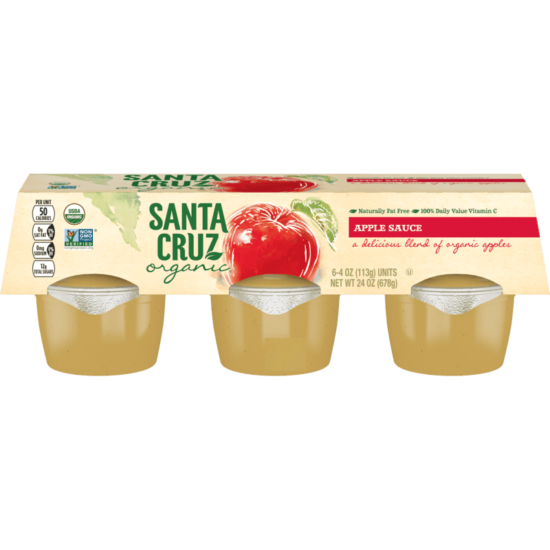 $1.00 for Santa Cruz Organic® Apple Sauce. Offer available at multiple stores.