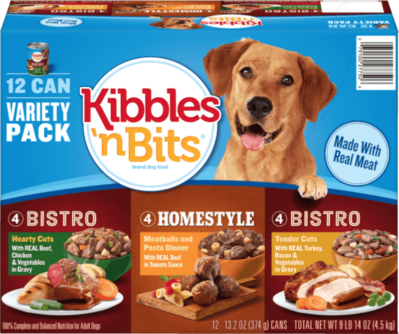 $1.50 for Kibbles 'n Bits Wet Dog Food. Offer available at Target, Target Online.