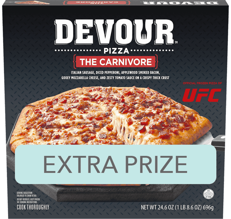 $1.25 for Devour™ Pizza. Offer available at multiple stores.