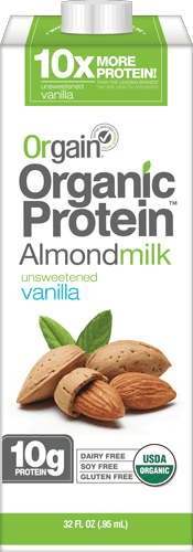 $1.00 for Orgain® Organic Protein™ Almond Milk. Offer available at Safeway.