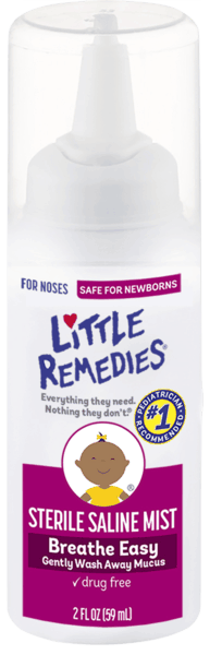 $3.00 for Little Remedies® Sterile Saline Mist. Offer available at Walgreens, CVS Pharmacy, Rite Aid.