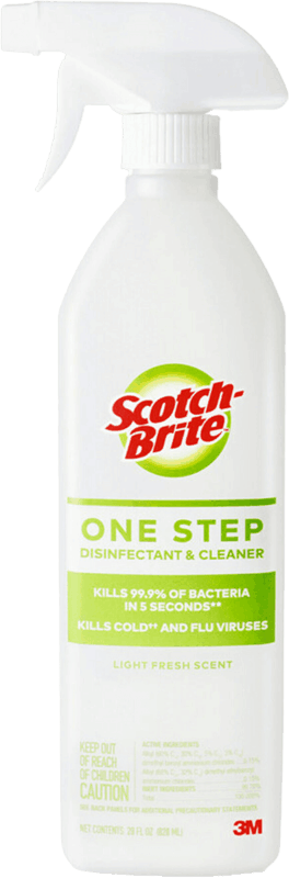 $1.00 for Scotch-Brite One Step Disinfectant & Cleaner. Offer available at Target, Target Online.