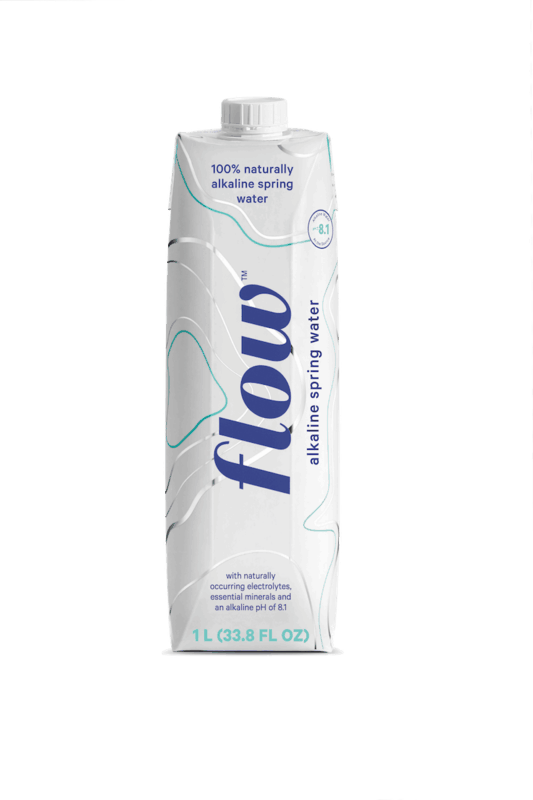 $0.50 for Flow® Alkaline Spring Water. Offer available at multiple stores.