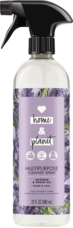 $1.00 for Love Home and Planet™ Multipurpose Cleaner Spray. Offer available at Harris Teeter, Hannaford.