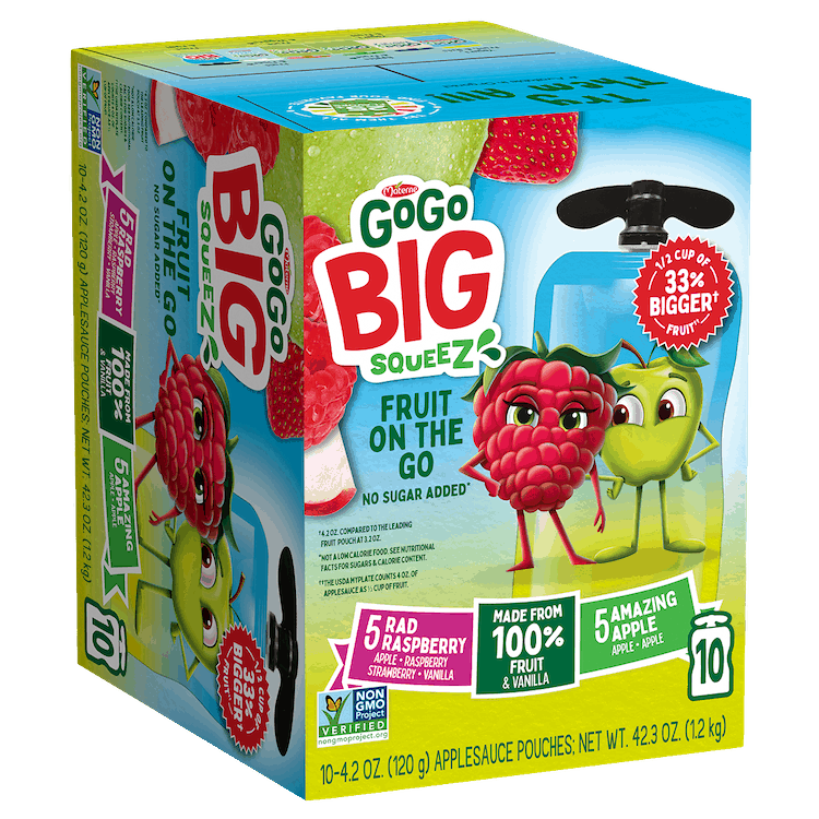 $2.25 for GoGo BIG squeeZ. Offer available at multiple stores.