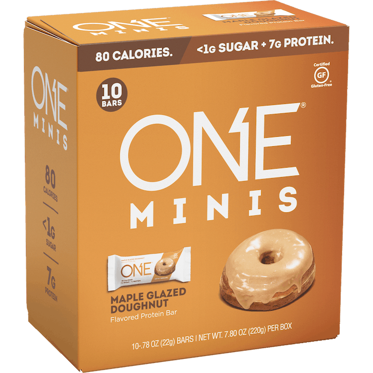 $1.00 for ONE MINIS Protein Bar. Offer available at Walmart, Walmart Pickup & Delivery.