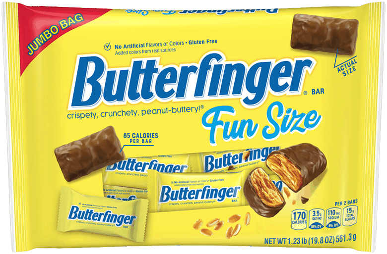 $1.50 for Butterfinger Fun Size Jumbo Bag. Offer available at multiple stores.