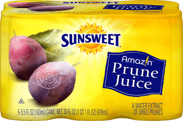 $1.25 for Sunsweet® Amaz!n™ Prune Juice. Offer available at multiple stores.