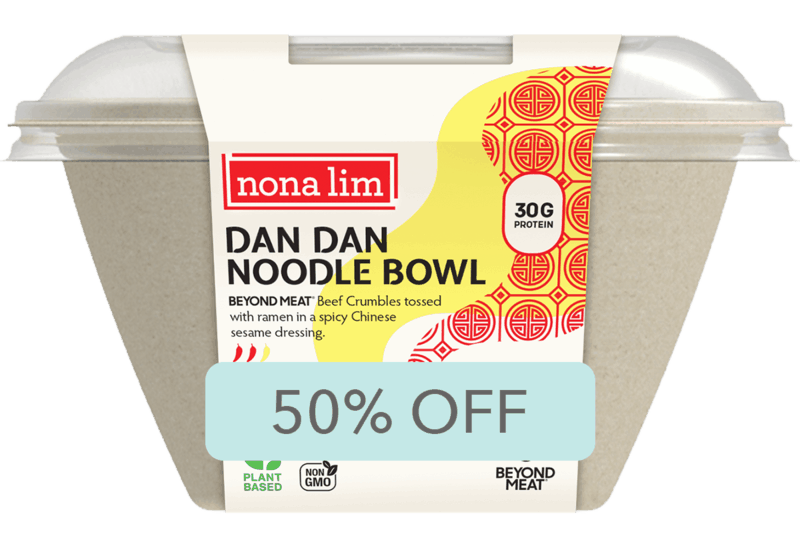 $4.00 for Fresh Nona Lim  Noodle Bowls. Offer available at Walmart.