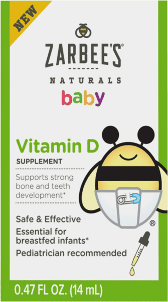 $3.50 for Zarbee’s® Baby Vitamin D. Offer available at multiple stores.