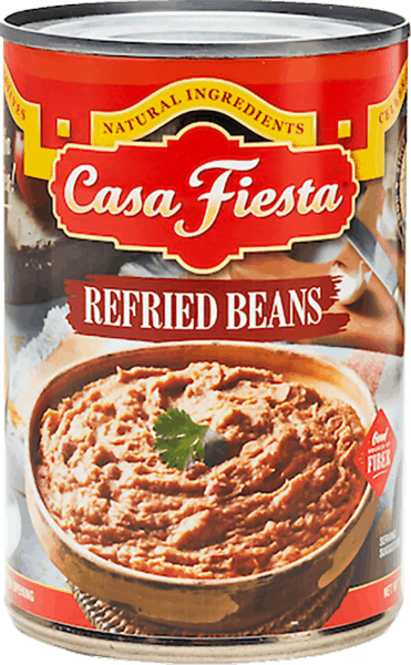 $1.25 for Casa Fiesta® Refried Beans or Enchilada Sauce. Offer available at multiple stores.