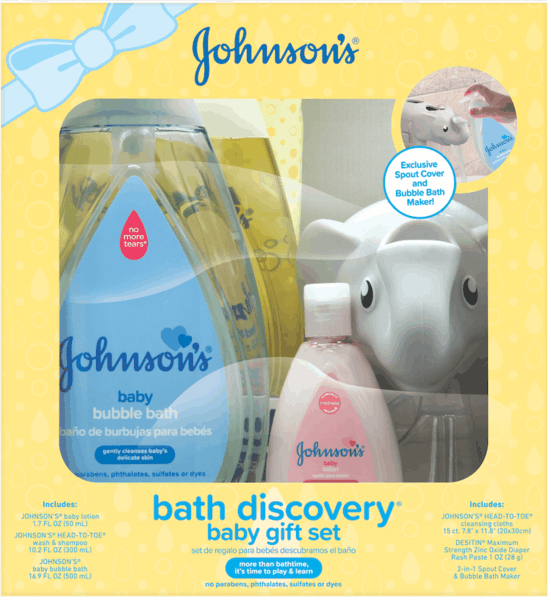 $3.00 for Johnson's® Baby Gift Sets. Offer available at Walmart.