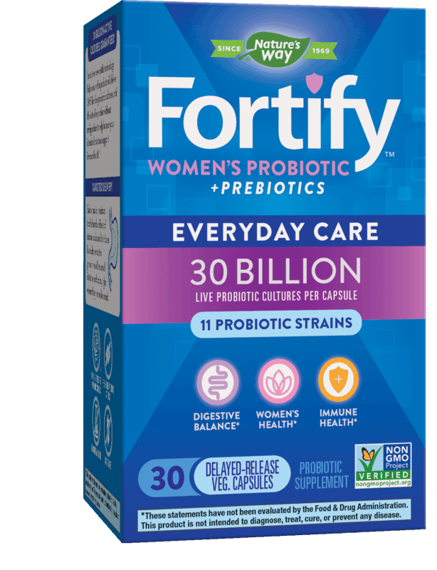 $4.00 for Fortify Probiotics from Nature’s Way. Offer available at multiple stores.