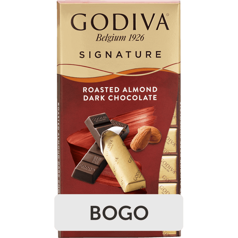 $2.99 for Godiva Signature Chocolate Bar. Offer available at Walmart, Walmart Pickup & Delivery.