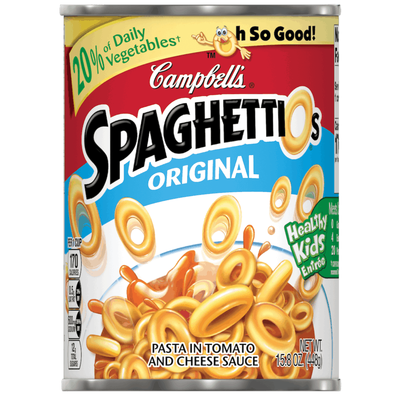 $1.00 for Campbell's SpaghettiOs. Offer available at multiple stores.