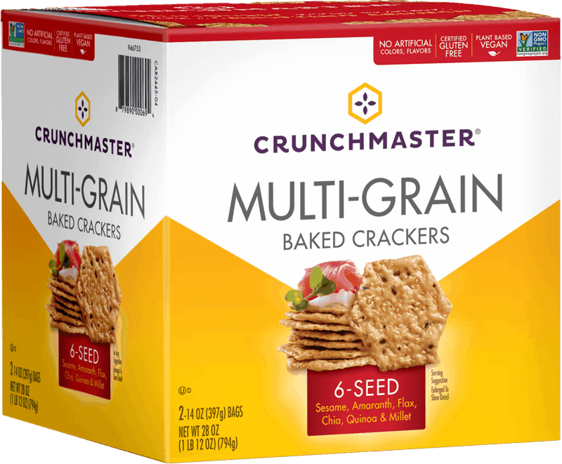 $1.50 for Crunchmaster&reg; Multi-Grain Crackers. Offer available at Costco.