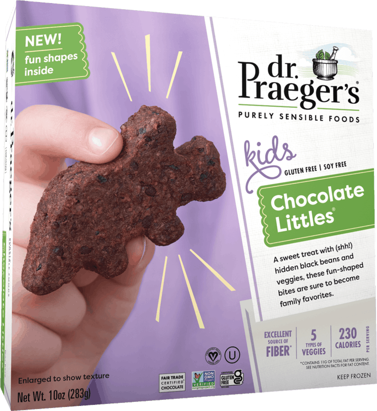 $0.50 for Dr. Praeger's Chocolate Littles. Offer available at multiple stores.