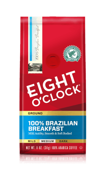 $1.00 for Eight O'Clock Coffee. Offer available at multiple stores.