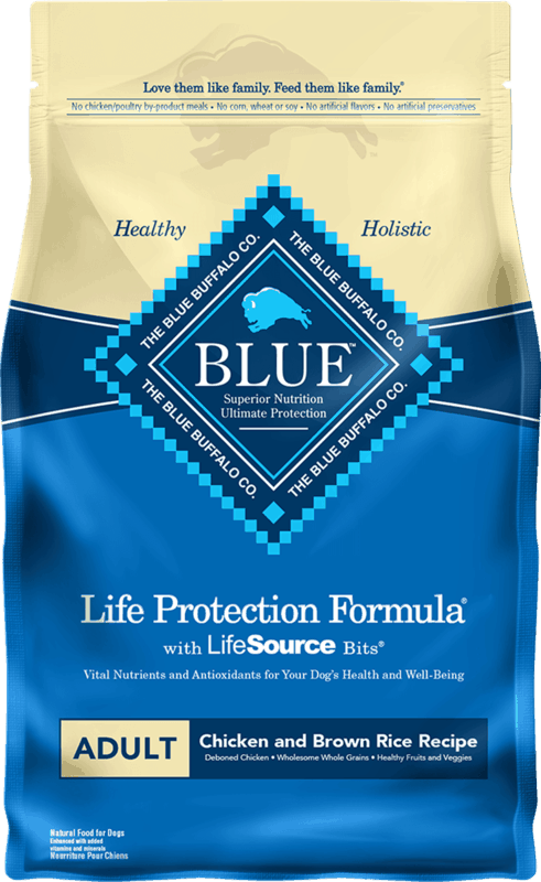 $3.00 for BLUE Life Protection Formula Dog Food. Offer available at multiple stores.