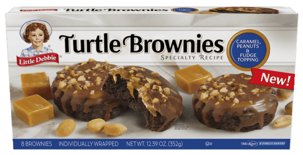 $0.75 for Little Debbie&reg; Turtle Brownies. Offer available at multiple stores.