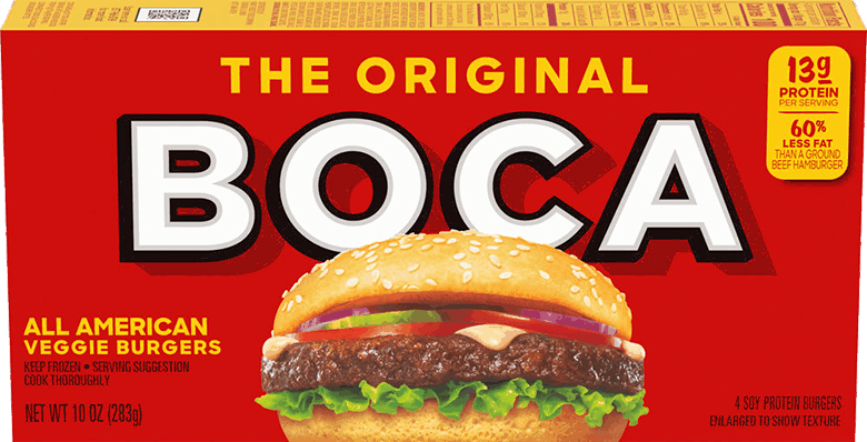 $1.00 for BOCA Veggie Burgers. Offer available at multiple stores.