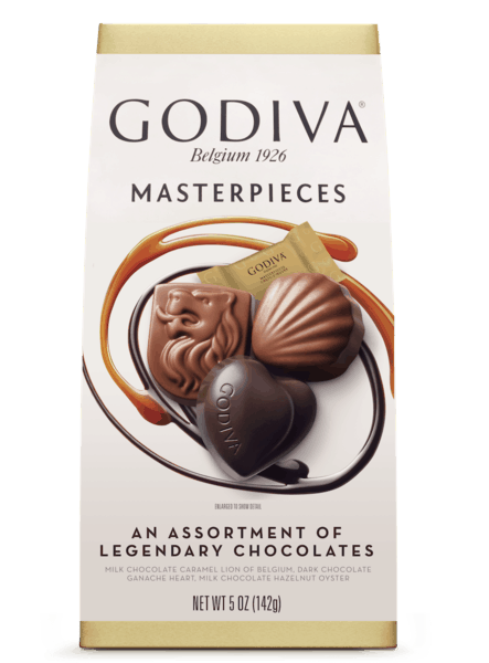 $1.25 for Godiva® Masterpieces. Offer available at multiple stores.