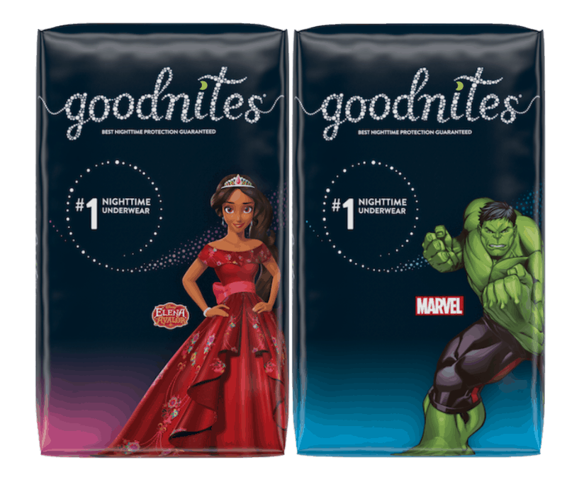 $1.00 for Huggies® GoodNites®. Offer available at Walmart.