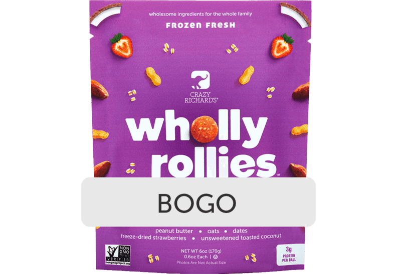 $3.97 for Crazy Richards Wholly Rollies. Offer available at Walmart, Walmart Pickup & Delivery.