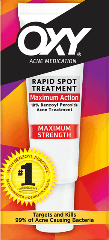 $2.00 for OXY Maximum Strength Rapid Spot Treatment. Offer available at multiple stores.