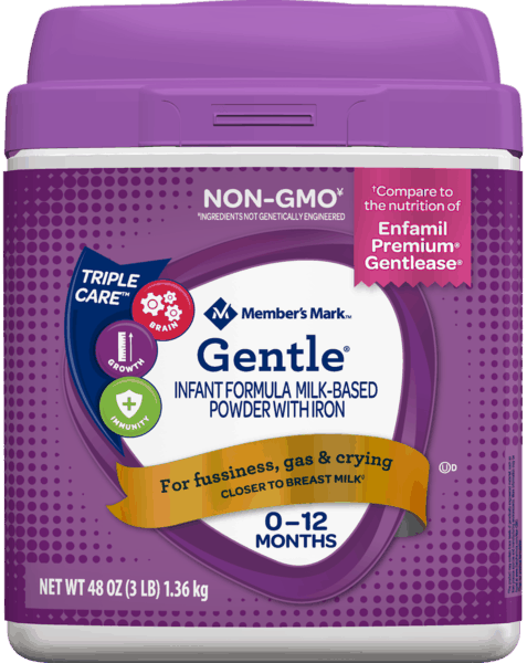 $4.00 for Member's Mark™ Gentle® Formula. Offer available at Sam&#39;s Club.