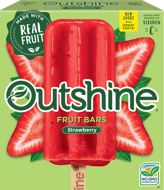 $2.00 for Outshine® Frozen Fruit Bars. Offer available at Target.