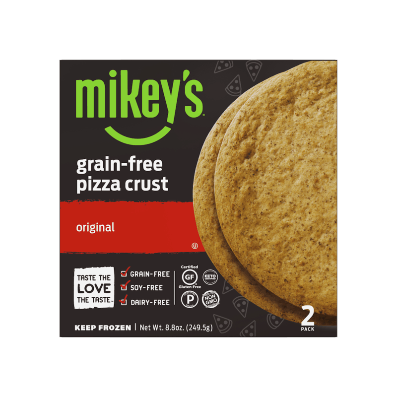 $1.00 for Mikey's Frozen Pizza Crust. Offer available at Albertsons, Sprouts Farmers Market.