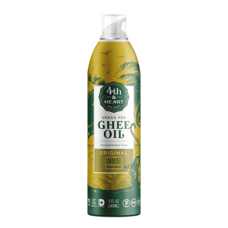 $2.00 for 4th & Heart Grass Fed Ghee Oil Spray. Offer available at multiple stores.