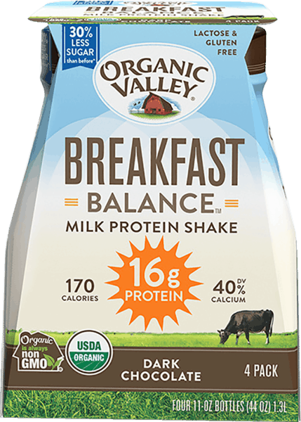 $2.00 for Organic Valley® Breakfast Balance. Offer available at multiple stores.