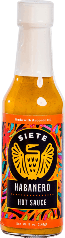 $1.00 for Siete Foods Hot Sauce. Offer available at multiple stores.