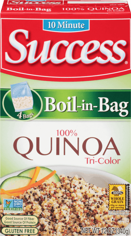 $0.50 for Success Boil-in-Bag Rice or Quinoa. Offer available at Walmart.